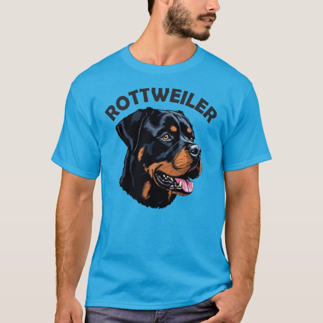 Rottweiler Dog T-Shirt (Front)