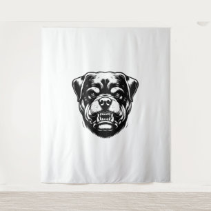 Rottweiler Dog Tapestry