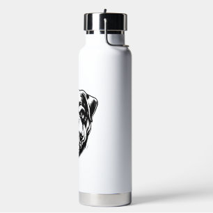 Rottweiler Dog  Water Bottle