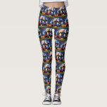 Rottweiler Dogs Pumpkin Halloween Funny  Leggings<br><div class="desc">A playful Halloween scene featuring a mischievous little pup peeking out of a carved pumpkin,  surrounded by spooky-fun fall vibes. With cheeky charm and autumn colours,  it’s the perfect touch of humour for the season.</div>