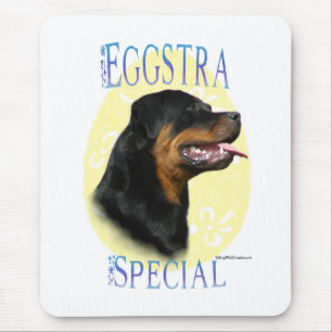 Rottweiler Eggstra Special Mouse Pad