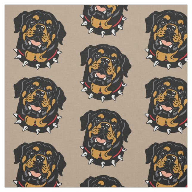rottweiler fabric (Swatch)