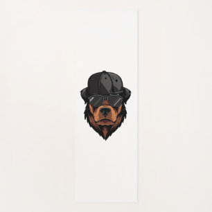 Rottweiler Gangster Yoga Mat
