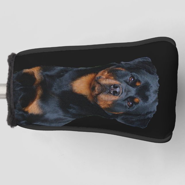 Rottweiler  golf head cover (Front)