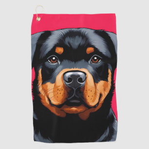 Rottweiler Golf Towel