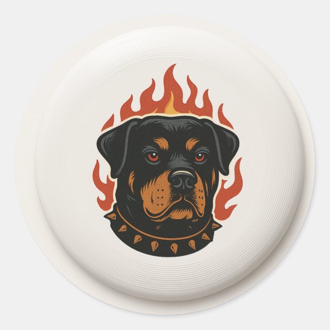 Rottweiler Guardian Classic Round Sticker (Front)