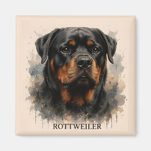 Rottweiler Guardian Dog Gift Magnet