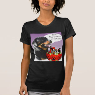 Rottweiler Halloween Candy T-Shirt