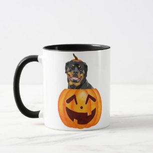 Rottweiler Halloween Coffee Mug