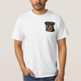 Rottweiler Head Portrait T-Shirt
