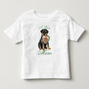 Rottweiler Heart Mum Toddler T-Shirt