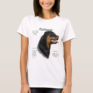 Rottweiler History Design T-Shirt