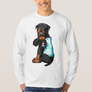 Rottweiler I Love Mum Tattoo T-Shirt