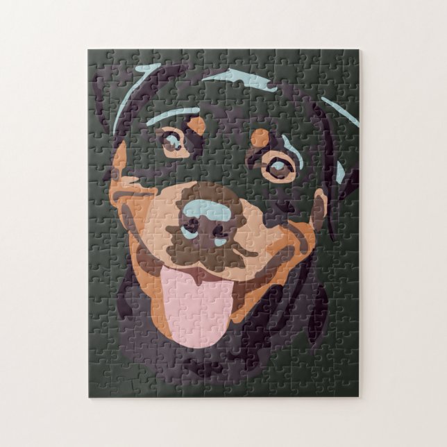 Rottweiler jigsaw puzzle (Vertical)