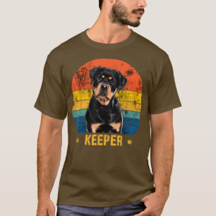 Rottweiler Keeper Retro Dog Owner T-Shirt