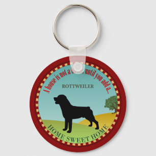 Rottweiler Key Ring