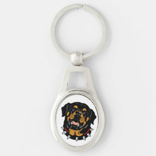 rottweiler key ring