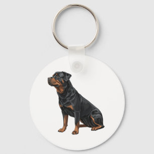 Rottweiler Key Ring