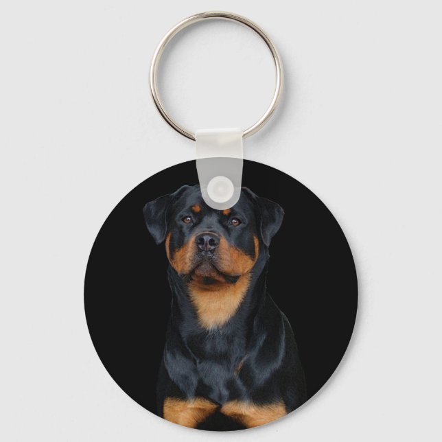 Rottweiler  key ring (Front)