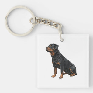Rottweiler Key Ring