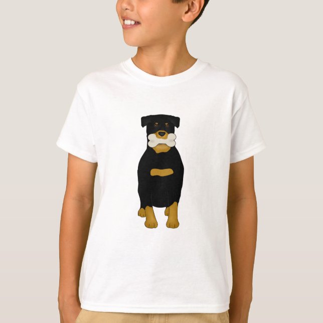 Rottweiler Kids T-Shirt (Front)