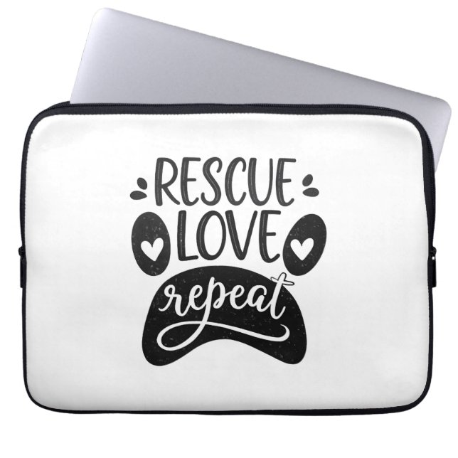 Rottweiler   laptop sleeve (Front)