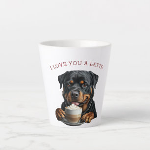 Rottweiler Latte Latte Mug