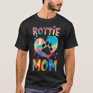 Rottweiler Lover Gifts Rottweiler Mum  Painting T-Shirt