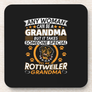 rottweiler lover grandma best gift idea rottweiler coaster