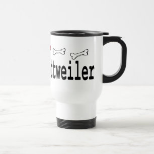 Rottweiler Lovers Gifts Travel Mug