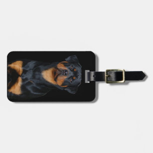 Rottweiler luggage tag