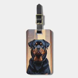 Rottweiler Luggage Tags