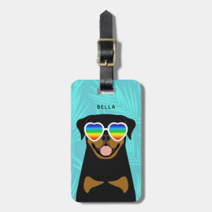 Rottweiler Luggage Tags
