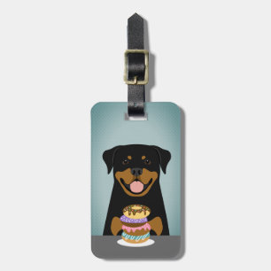 Rottweiler Luggage Tags