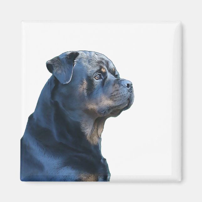 Rottweiler  magnet (Front)