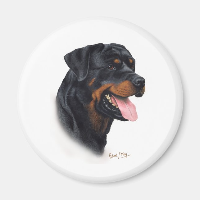 Rottweiler Magnet (Front)