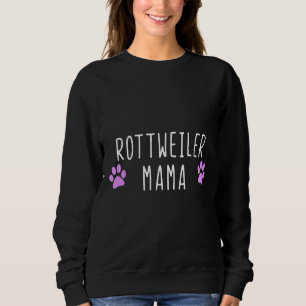 Rottweiler Mama Funny Dog Lover Gift Christmas Sweatshirt
