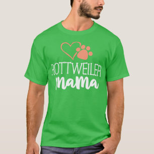 Rottweiler Mama Shirt Dog Owner Gifts For Women Ro