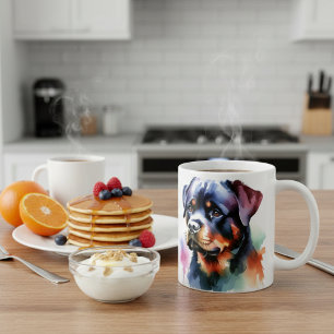 Rottweiler Modern Coffee Mug
