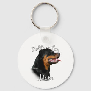 Rottweiler Mum 2 Key Ring
