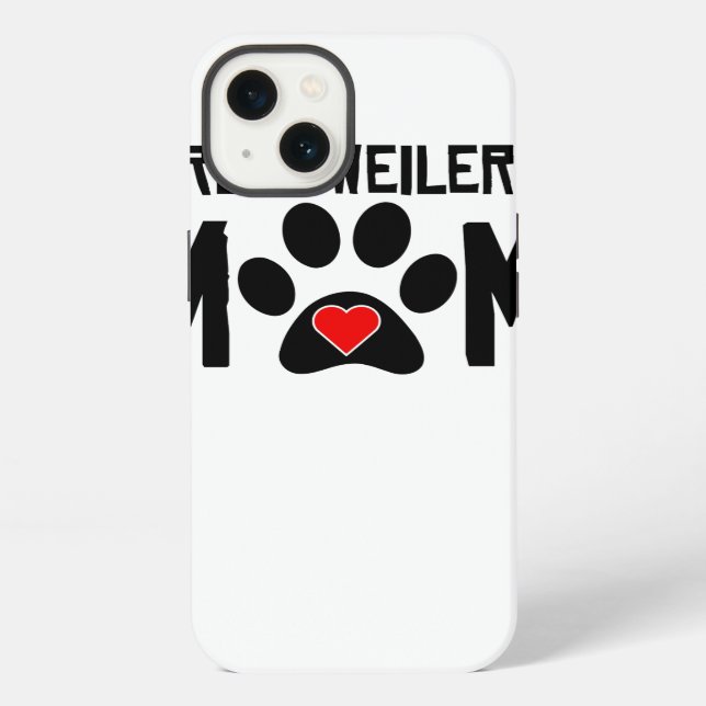 Rottweiler Mum iPhone Case (Back)