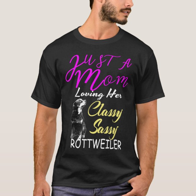 Rottweiler Mum Shirt Dog Love (Front)