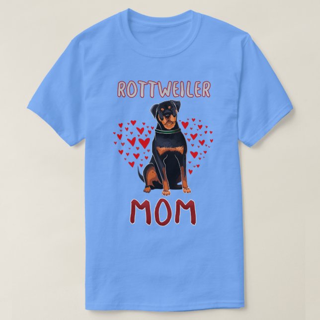Rottweiler Mum T-Shirt (Design Front)
