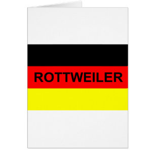 rottweiler namee on flag