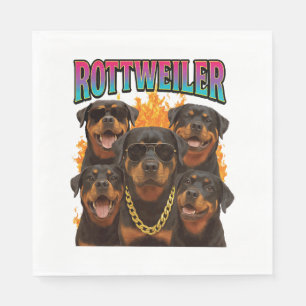 Rottweiler napkin