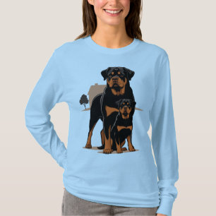 Rottweiler - Protective Family Pet T-Shirt