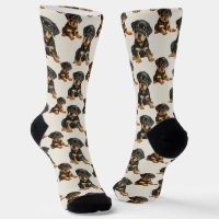 Rottweiler Puppy Dog Pattern