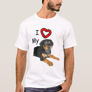 Rottweiler Puppy I Love My Rott T-Shirt