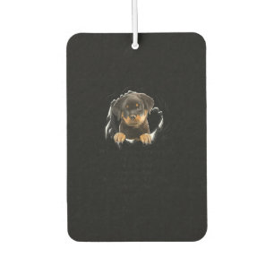 Rottweiler Puppy If I Could Give You Any Funny Gif Car Air Freshener
