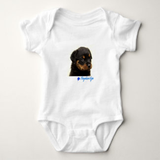 Rottweiler PuppyT-Shirt Rottweiler baby outfit  Bodysuit